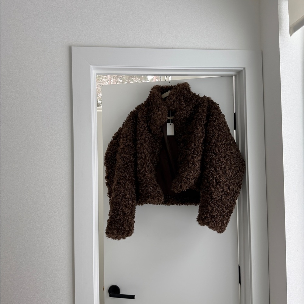 The Faux Fur Coat, Espresso by Boheme Goods - Picture 12 of 12